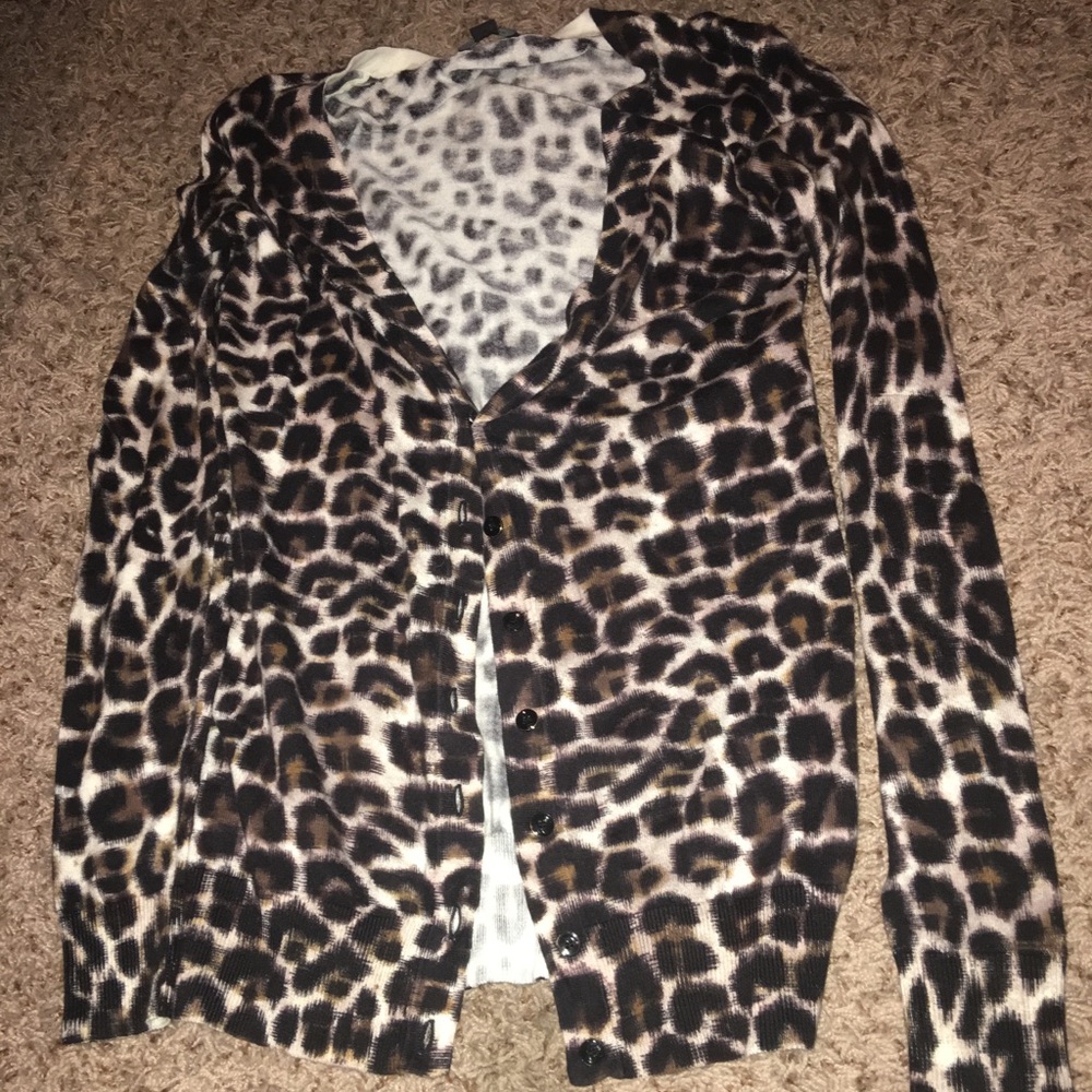 Cheetah cardigan